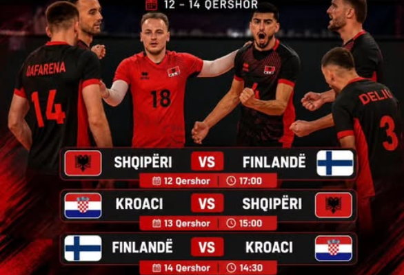 Volejboll/ Djemtë kuqezi, gati për Raundin e Dytë të CEV Volleyball European League 2026