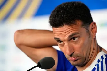 Scaloni anuncia algún cambio en el once que salga ante Inglaterra