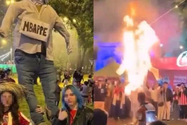 Mbappe shpallet njeriu më i urryer në Paraguai, i vihet flaka kukullës me emrin e tij