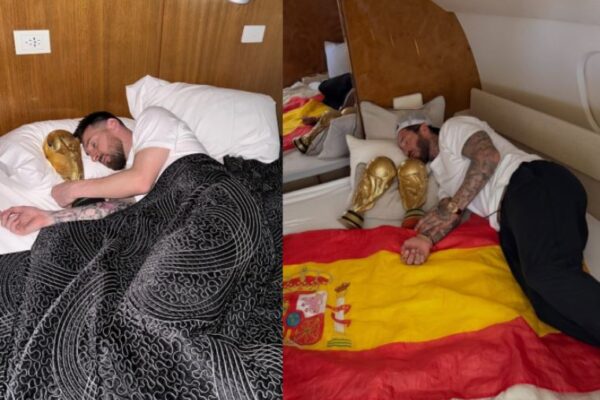 Ramos ngacmon Messin, rikrijon foton duke fjetur me Kupën e Botës