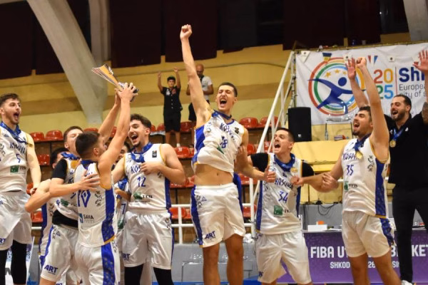Basketbollistët e rinj të Kosovës kampion në Divizionin C