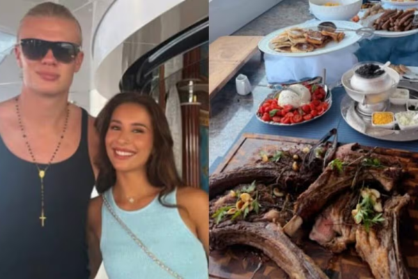Haaland feston ditëlindjen me një “mal” me biftekë; arsyeja lidhet me dietën e tij si sportist