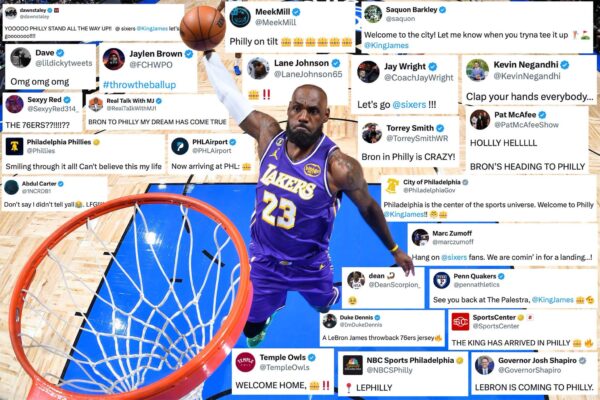 Zyrtare: LeBron James transferohet te Philadelphia 76ers