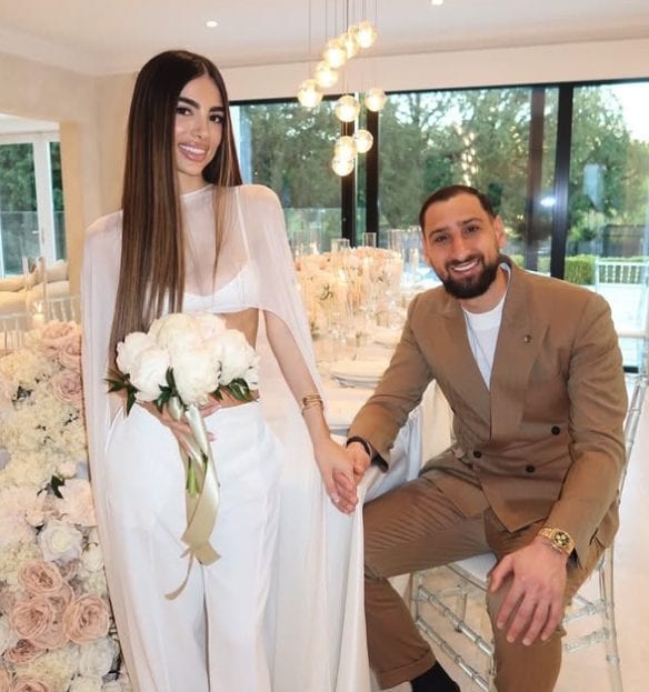 Donnarumma e Alessia Elefante.
