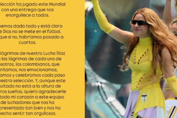Shakira ngushëllon Kolumbinë pas eliminimit nga Botërori: “Lotët e Luis Diaz janë lotët tanë”