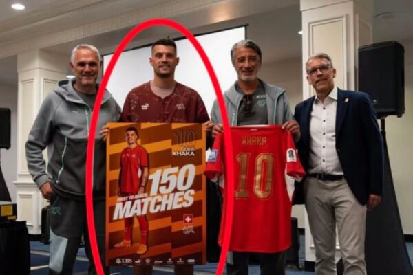 Granit Xhaka, kapiteni i Zvicrës, hyn në sallonin e rekordeve ndërkombëtare