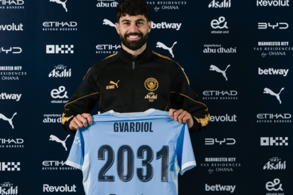 Manchester City, Gvardiol rinovon kontratën deri në vitin 2031