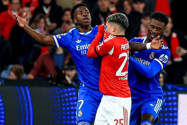 “Shkel lirinë e shprehjes së lojtarëve”, UEFA nuk do të përdorë “Ligjin e Vinicius” në kompeticionet e saj