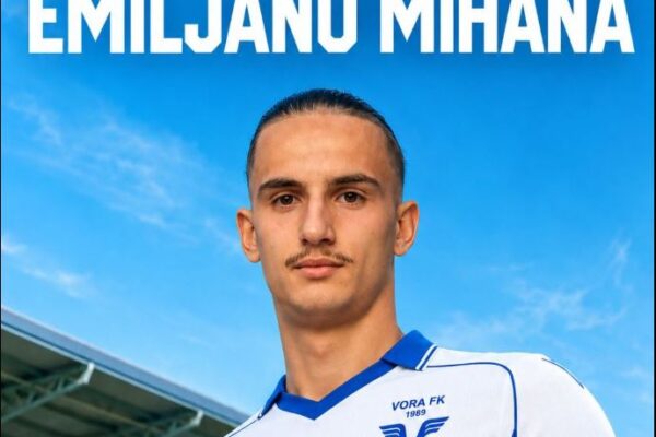 Pak ditë më parë u largua nga Tirana, Emiljano Mihana prezantohet te Vora