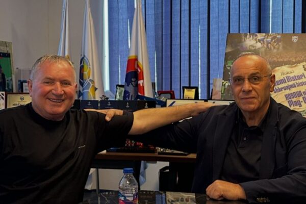 Agim Ademi priti Enver Nuredinin, një nga themeluesit e Federatës së Futbollit të Kosovës