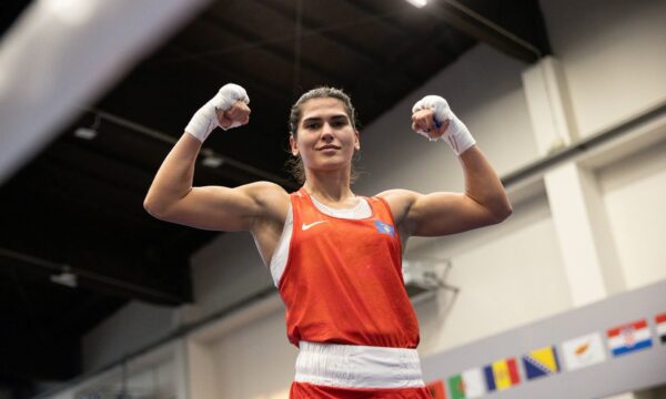 Boksierja shqiptare Donjeta Sadiku triumfon ndaj serbes, fiton medaljen e artë në “Taranto 2026”