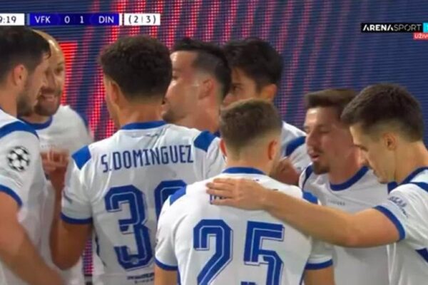 Arbër Hoxha shënon gol të bukur, Dinamo Zagrebi afër kualifikimit në Champions