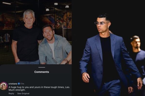 Ronaldo e ngushëllon Messin: Një përqafim i madh për ty