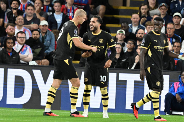 Manchester City “poker” ndaj Crystal Palace, “dopietë” nga Haaland e Cherki