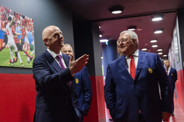 FSHF revokon mbështetjen për kandidaturën e Gianni Infantinos për President të FIFA-s