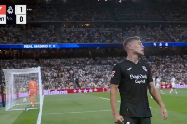 Dy gola të shpejtë në “Santiago Bernabeu”, Real Madrid befasohet nga Sociedad (video)