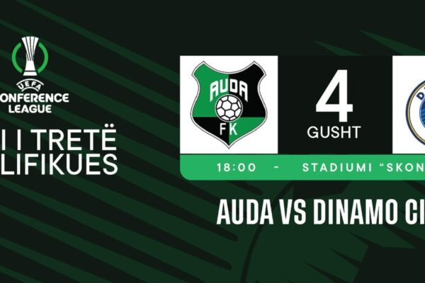 Conference League: Dinamo luan në transfertë ndaj letonezëve të Auda