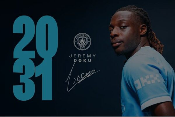 Zyrtare/ Jeremy Doku rinovon me Manchester City, firmos deri në 2031-shin