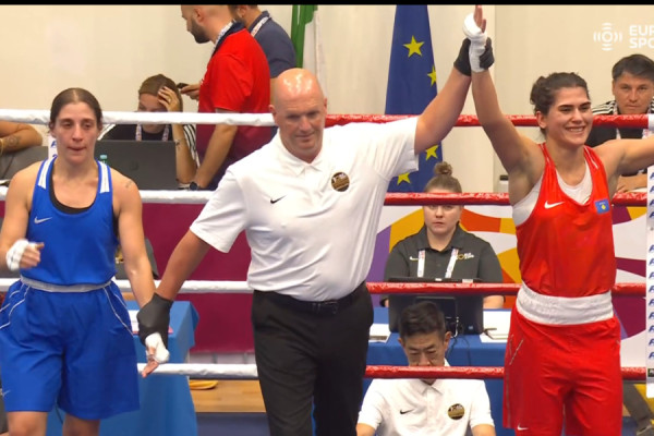 Donjeta Sadiku triumfon bindshëm dhe kalon në finalen e Taranto 2026