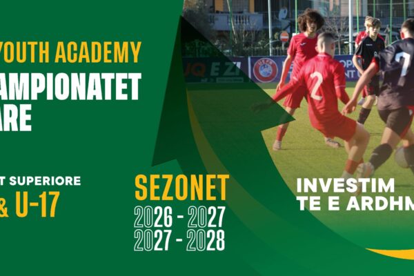 FSHF miraton pjesëmarrjen e Elite Youth Academy në kampionatet elitare U-16 dhe U-17