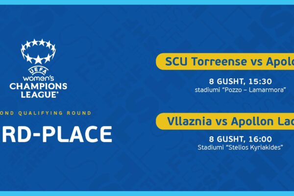 UEFA Women’s Champions League/ Vllaznia dhe Apolonia, nesër në fushë për ndeshjet e dyta