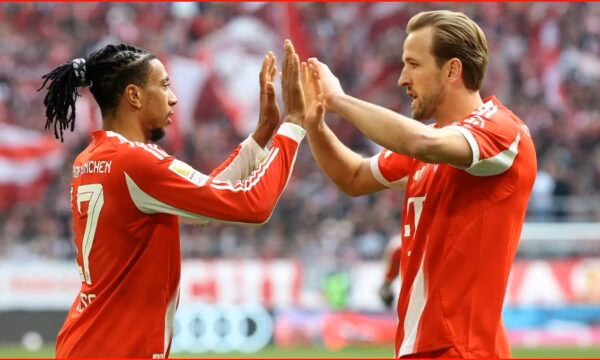 Harry Kane shpallet futbollisti më i mirë i sezonit në Gjermani, lë pas Olise dhe Undav