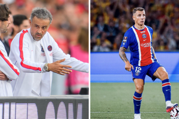 Luis Enrique, i ashpër me Digne: Duhet të zgjohet, te PSG nuk është për pension!