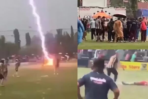 Çfarë tragjedie! Rrufeja godet fushën e futbollit, humb jetën një lojtar dhe plagosen 12 të tjerë