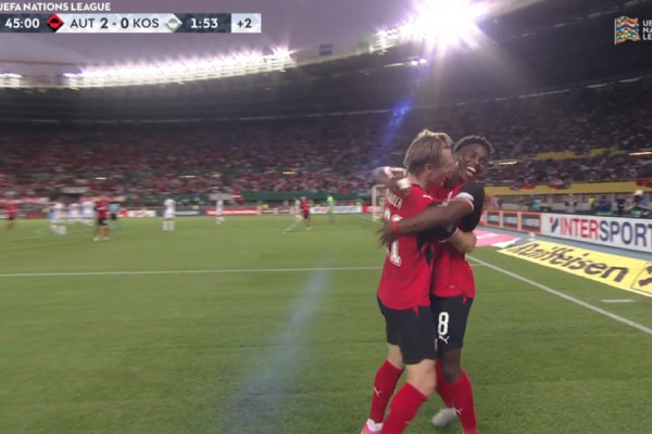 Austria 2-0 Kosova, mbyllet pjesa e parë në Vjenë
