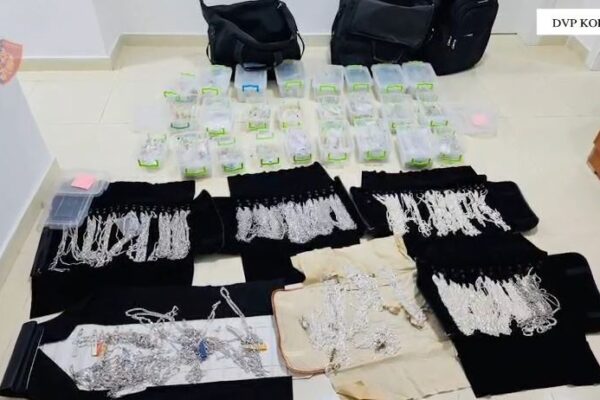 27 kg bizhuteri argjendi kontrabandë, dy persona nën hetim në Korçë