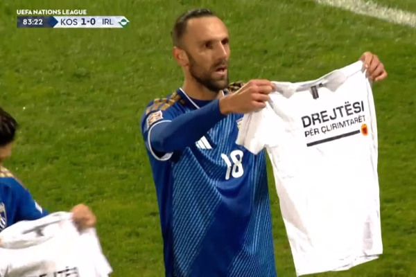 Iu “djeg” goli i Muriqit, mediat serbe kërkojnë nga UEFA ta përjashtojnë Kosovën