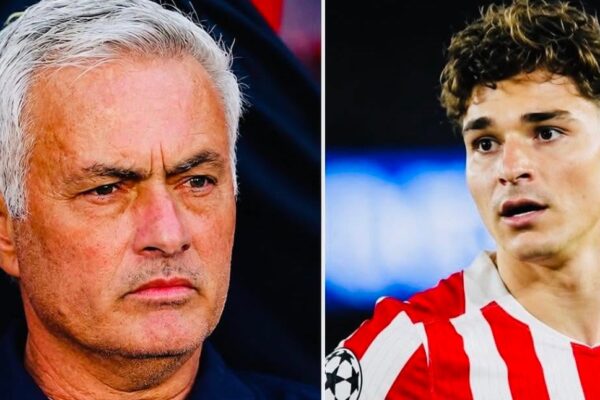 “Ndryshe nuk do të luajë deri në janar”, Mourinho jep mendimin e tij për situatën mes Atletico Madridit dhe Julian Alvarez