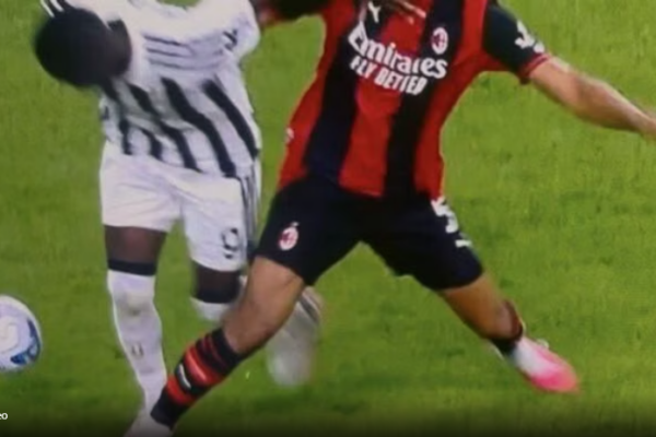 Moviola e Juventus-Milan, pati faull ndaj Kolo Muani para golit të Cissé