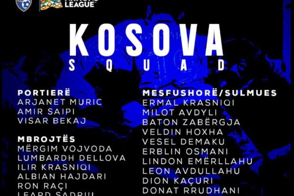 Trajneri Foda shpall listën e Kosovës! Tre emra të rinj, Osmani vendos të luajë për “Dardanët”