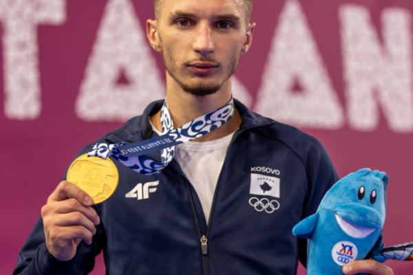 Islam Selmani shkruan historinë, Kosova merr medaljen e dytë të artë në Lojërat Mesdhetare