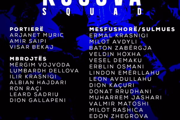 Foda publikon listën për Ligën e Kombeve, ftohen Osmani e Kacurri