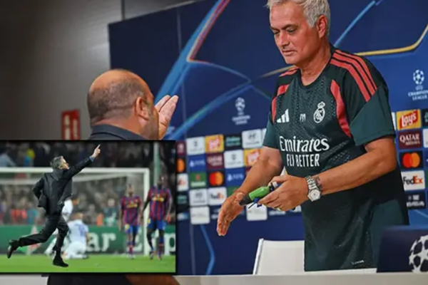 Gazetari italian “godet” Mourinhon me një dhuratë të pazakontë – arsyeja është epike
