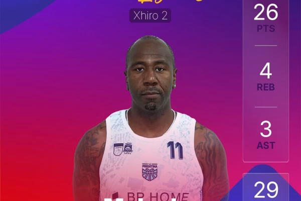 Armstead shpallet “MVP i Javës”