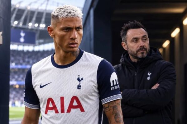 Richarlison bëhet çështje te Tottenham, trajneri De Zerbi: Nuk do luante as në Carabao Cup!