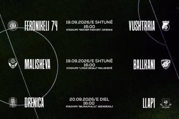 Konfirmohet orari i dueleve të Superligës