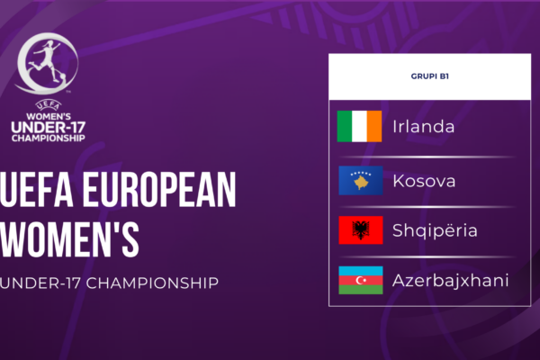 EURO U-17 për vajza/ Ndeshjet e raundit të parë të grupit B1 do të zhvillohen në Shqipëri
