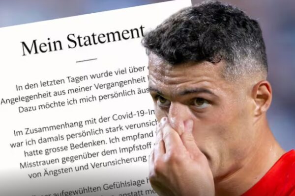Xhaka pranon se ka falsifikuar certifikatën e vaksinimit dhe mungon në grumbullimin e Zvicrës