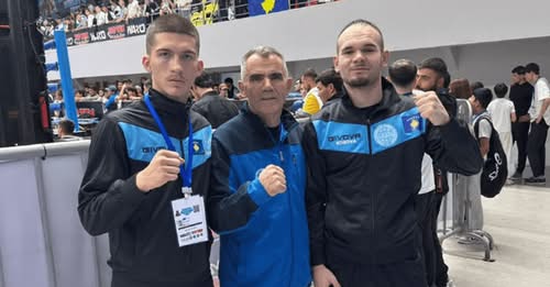 Kosova shkëlqen në Kupën Botërore WAKO, Nart Kastrati fiton argjendin dhe Art Dulaj bronzin