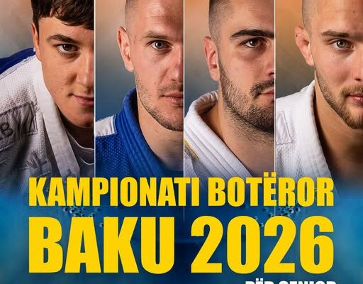 Akil Gjakova përballet me kampionin olimpik-Kosova mëson kundërshtarët në Botërorin e xhudos