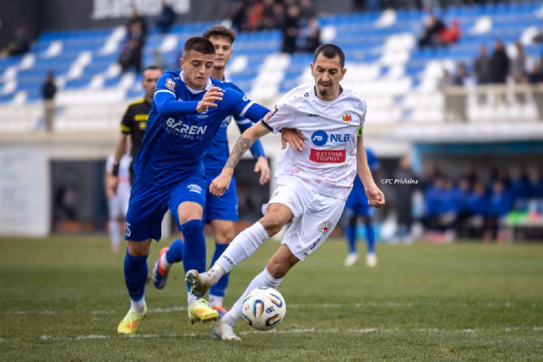 ​Prishtina triumfon në derbin ndaj Llapit