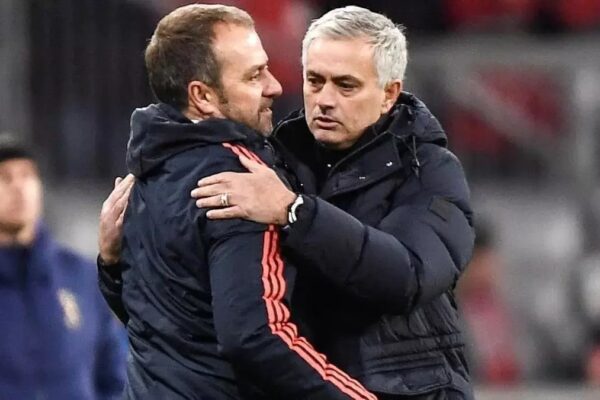 Flick–Mourinho; vetëm një precedent mes tyre. Diferencë e madhe në titujt e kampionatit