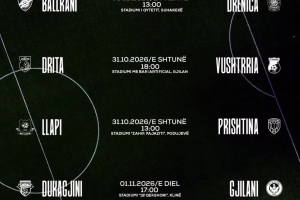 Superliga, përballje interesante në xhiron e 12-të