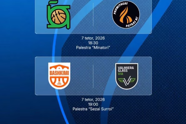 Trepça e Bashkimin nisin garat në FIBA Europe Cup