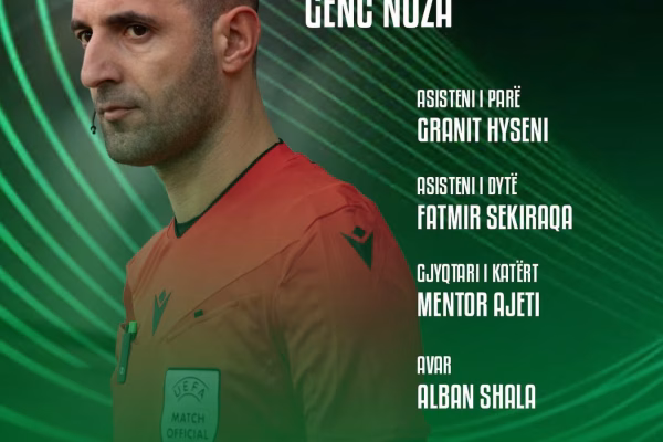 Gjyqtari Nuza delegohet në Ligën e Konferencës