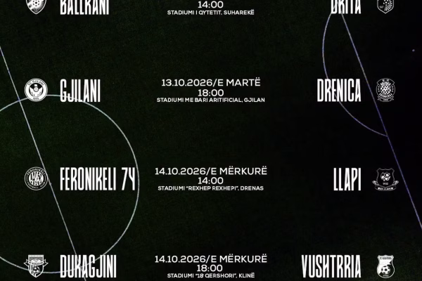 Superliga vazhdon me ndeshje në mesjavë